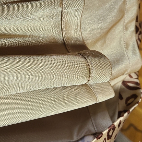 David Meister Brown Silk Leopard print - Picture 11 of 11